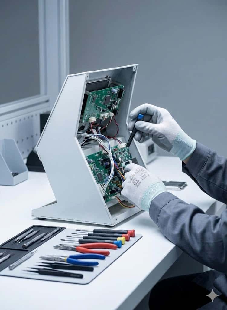 Процес ремонту електроніки