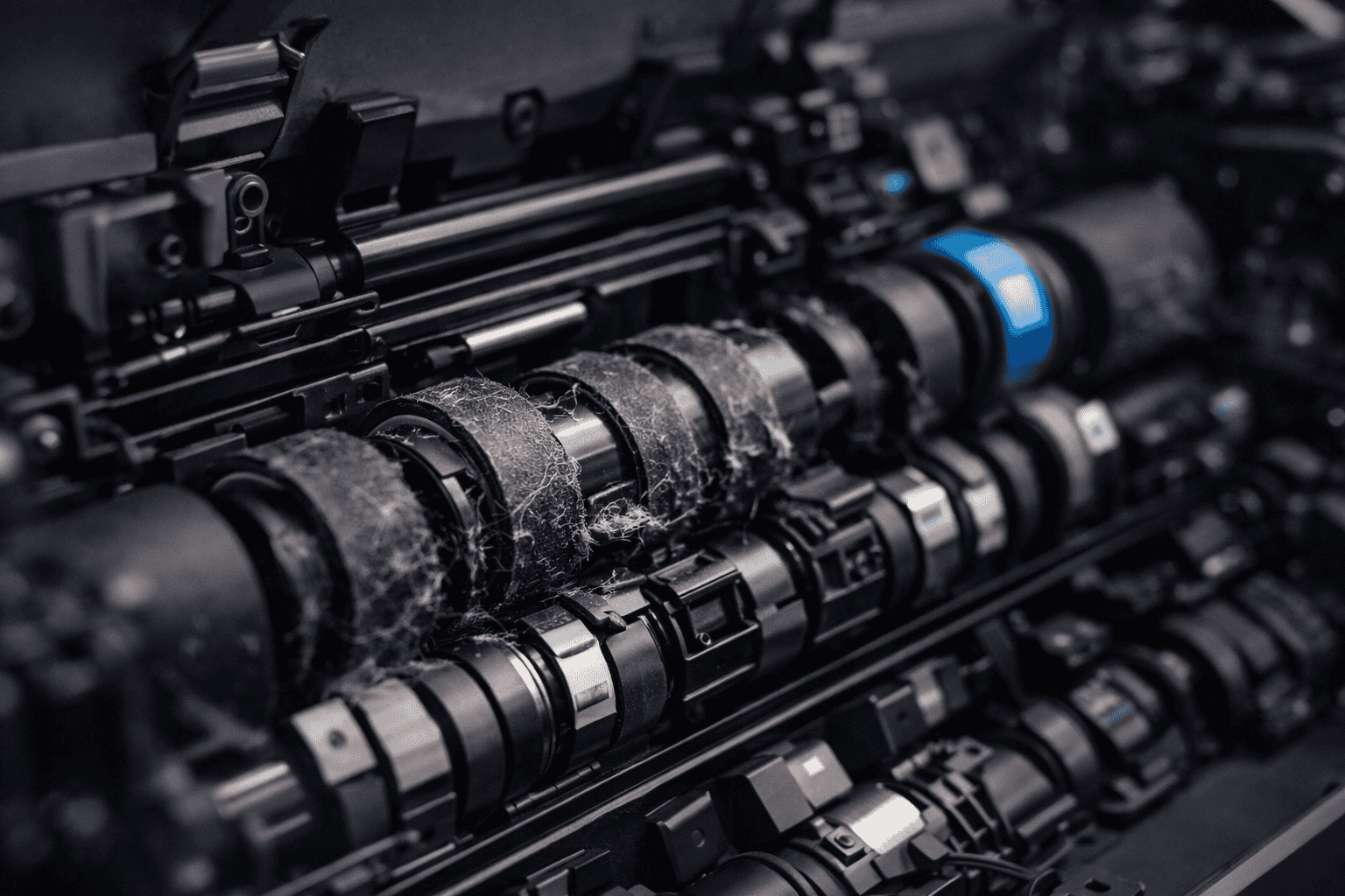 Забруднення роликів сортувальника